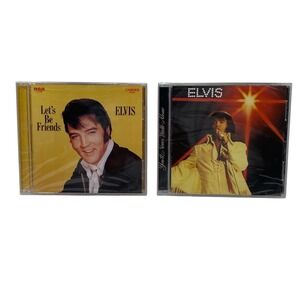 Elvis Presley CD Lot Let's Be Friends & You'll Never Walk Alone NEW